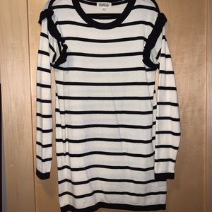 Striped Sweater Dress